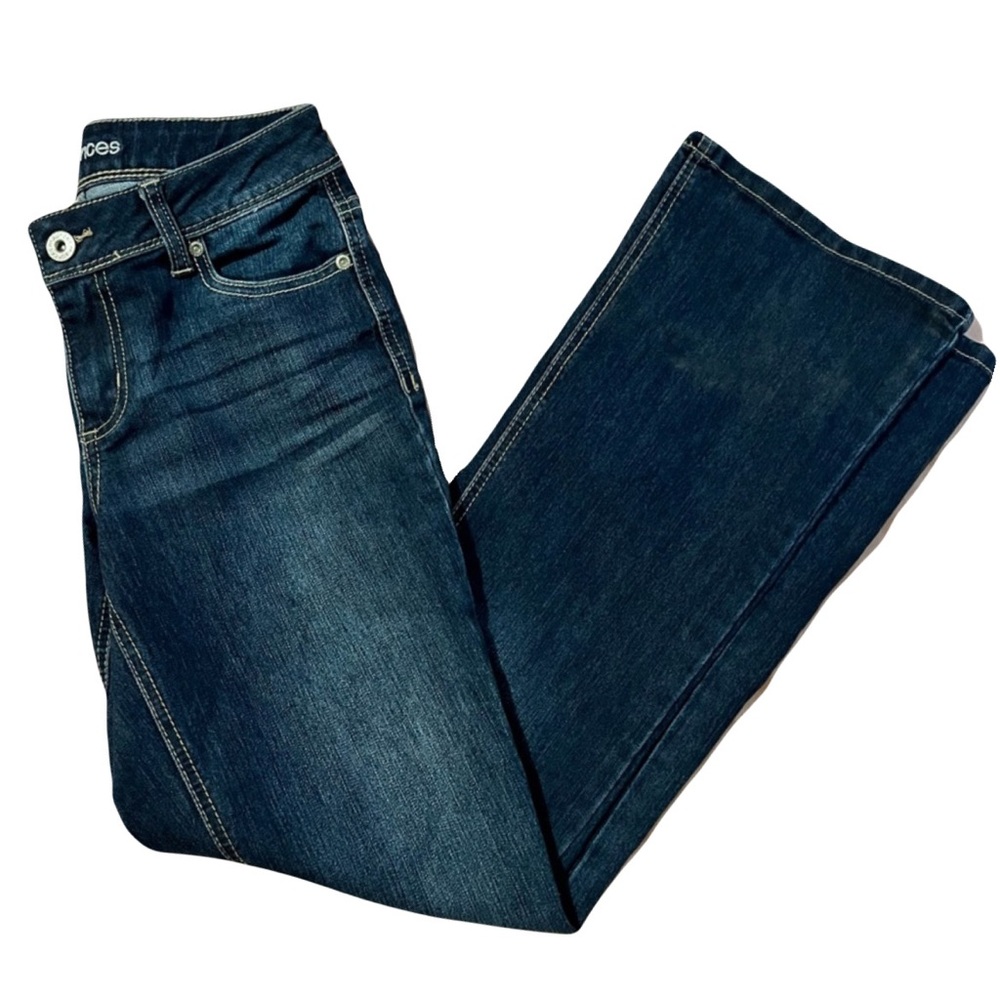 {Maurices} dark wash boot cut jeans